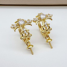 DIY�������S925���y�͹�ʮ�ּ�������۶��h�����������y��