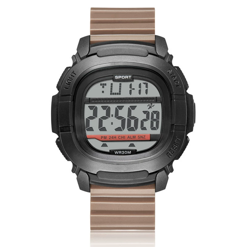 Модные универсальные спортивные мужские часы, waterproof digital часы для мужчин и женщин