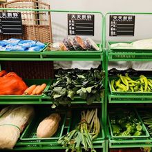 超市水果蔬菜货架展示架多功能生鲜水果店蔬菜店便利店架子速卖通