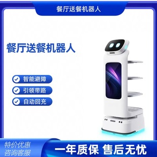 Intelligent New Model of Robot for Hotels, Shopping Malls, and Restaurants, Intelligent Automatic Food Delivery and Delivery of Goods Robot, Errand Running and Waiter Robot
