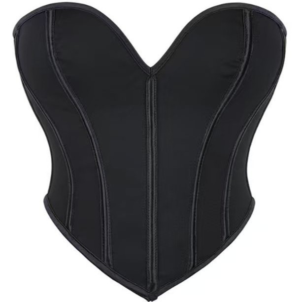 Cross-Border Body Shaping Tops Temu/Amazon. Corset Sexy Wedding Dress Breast Support Push-Up Corset