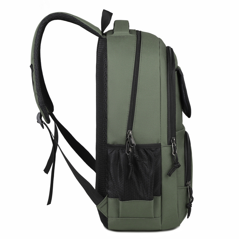 Nueva mochila para hombre de comercio exterior, mochila para computadora de viaje de ocio, transporte de gran capacidad, reducción de carga, mochila escolar para estudiantes de secundaria