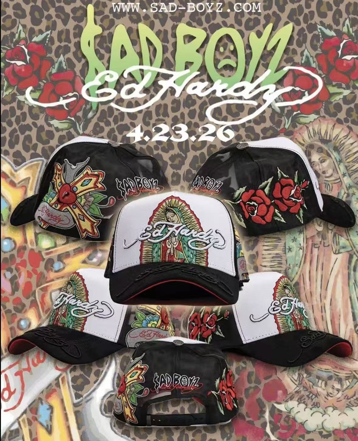 2025 explosión spot DANDY moda hip-hop tendencia gorra gorra de béisbol ajustable comercio exterior transfronterizo al por mayor