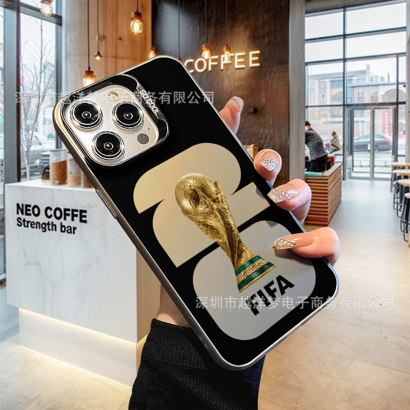Football Trophy Iphone18Pro Mobile Phone Case 16/15/14/13 Laser Case 12 Apple 11Xsmax Football Trophy Iphone18Pro Mobile Phone Case 16/15/14/13 Laser Case 12 Apple 11Xsmax