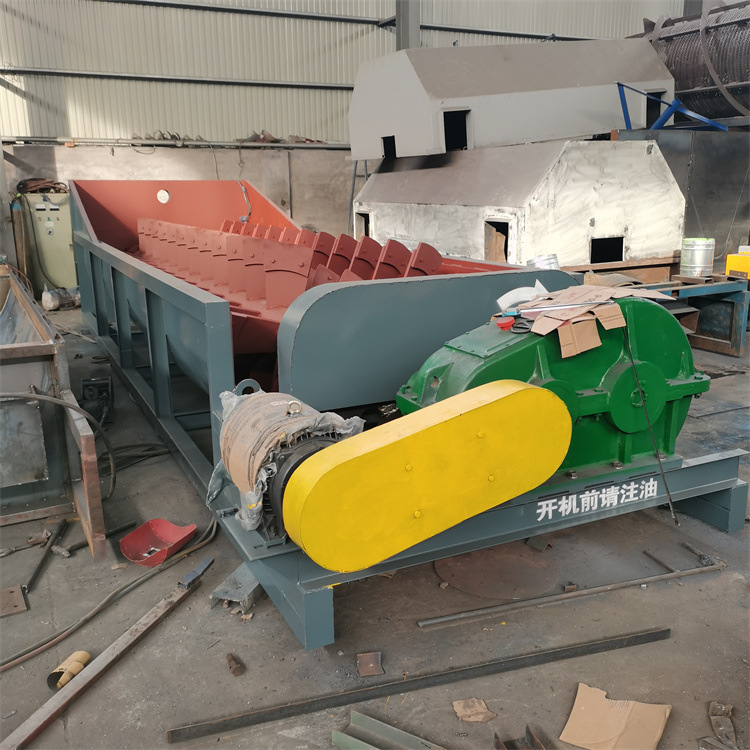 恒宏750直径双螺旋洗矿机 粘土擦洗机泥石洗石机 采石场洗沙机