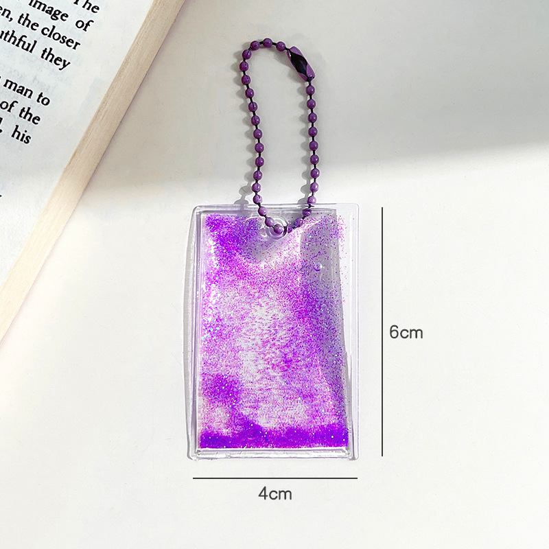 Soft PVC # Flowing Sand Purple # Send Random Chain 