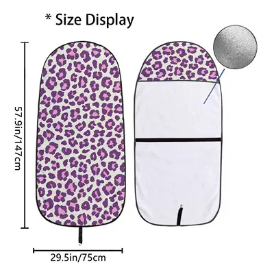 Car seat towel cover front seat protector suitable for gym and exercise, universal for all seasons, car use 44 (Universal seat cover) - sfht861-75x150
