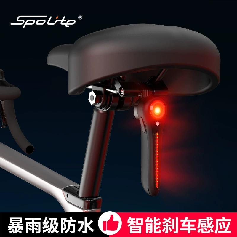 Новый умный светочувствительный горный велосипед, зарядный тормозной задний фонарь, дорожный велосипед, оборудование для горного велосипеда, аксессуары
