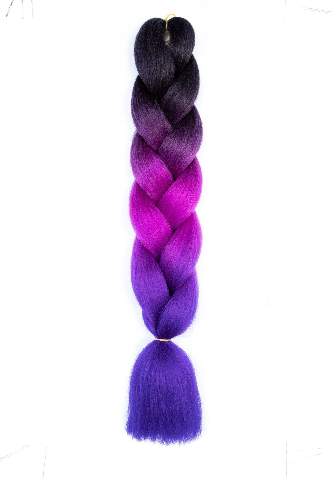 Trenza africana de colores para extensiones