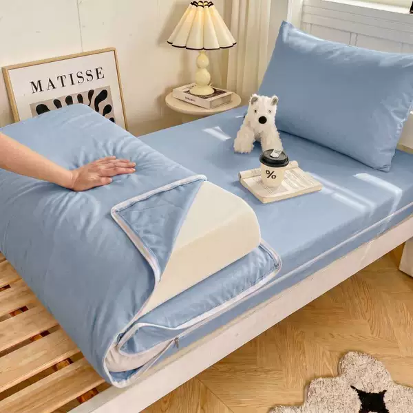 2026 New Model 105g Washable Cotton Mattress Protector