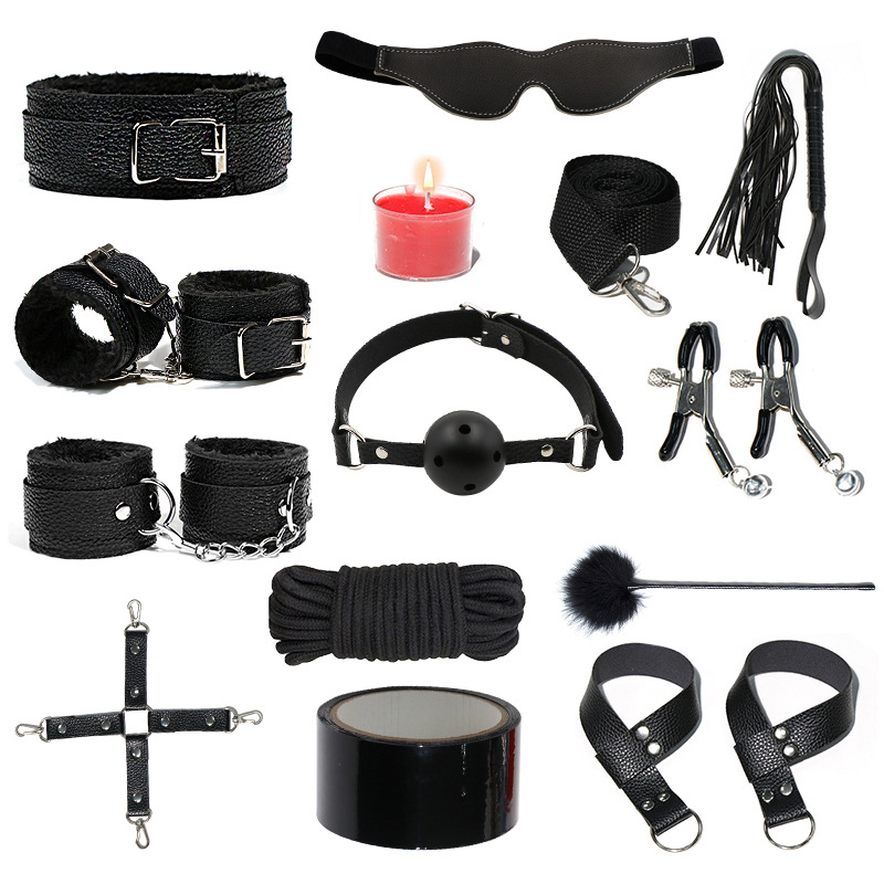 情趣用品sm套装多件套肛塞捆绑组合夫妻性爱束缚另类性捆绑玩具