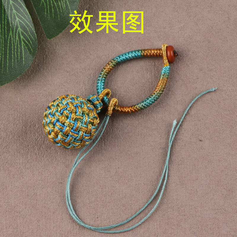 手工编织有球必应转运球包挂饰品挂件包挂流苏DIY文玩手机配饰|undefined