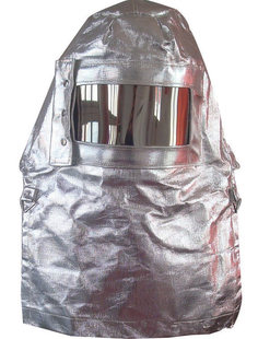 Fireproof Hood, Aluminum Foil Fire Hood, Fireproof Fire Hood, 1000 Degree High Temperature Resistant Hood