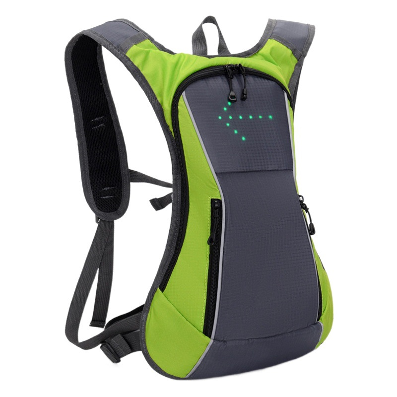 El inventario de comercio electrónico transfronterizo en stock mochila de dirección de equitación de control remoto inalámbrico mochila LED luminosa