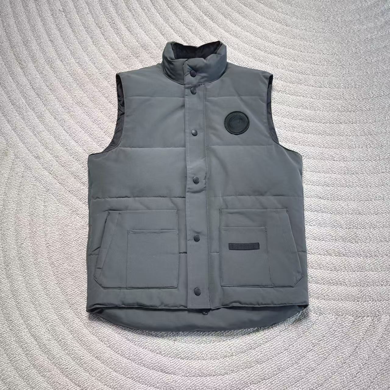 Cross-Border Goose down Vest Winter New Couple Vest Jacket Fleece-Lined Thickeneded Warm and Cold-Resistant down Jacket Trendy