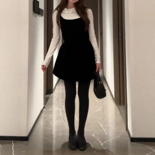 2026�¿�miuϵ��ɫ�����B��ȹ��Ů�ﶬ������ǧ��С���b�����ȹ