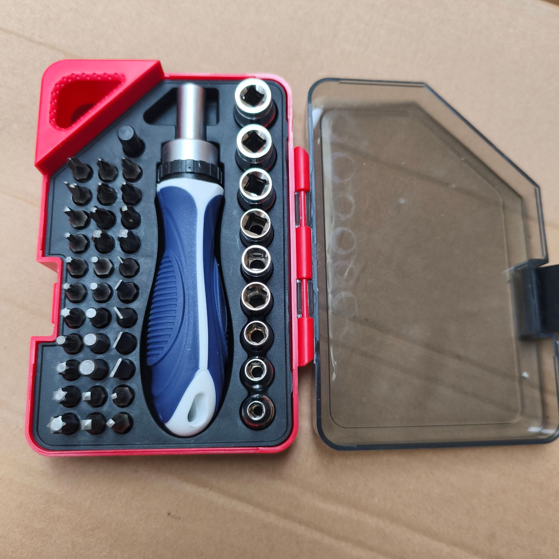 44 pcs 批头多功能家用异形螺丝刀手动批起子20件强磁螺丝刀组合