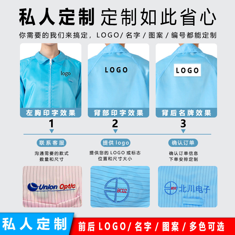 静電気防止分体服クリーン作業服分体服セット静電服防塵服クリーン服コート|undefined