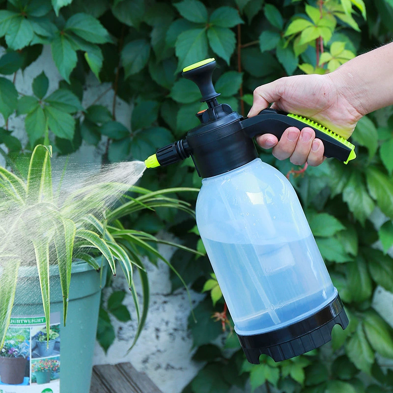 2 литра прозрачная Лейка высокого давления ручной сельскохозяйственный опрыскиватель ручной Лейка домашнее Садоводство Лейка под давлением воздуха оптовая продажа