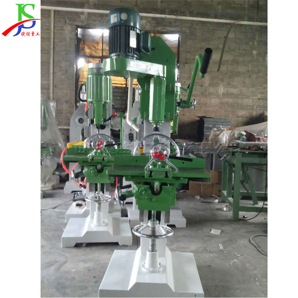 máquina de perforación vertical de madera perforadora perforación de muebles de madera sólida máquina de perforación de agujeros cuadrados de maquinaria de madera eléctrica pequeña