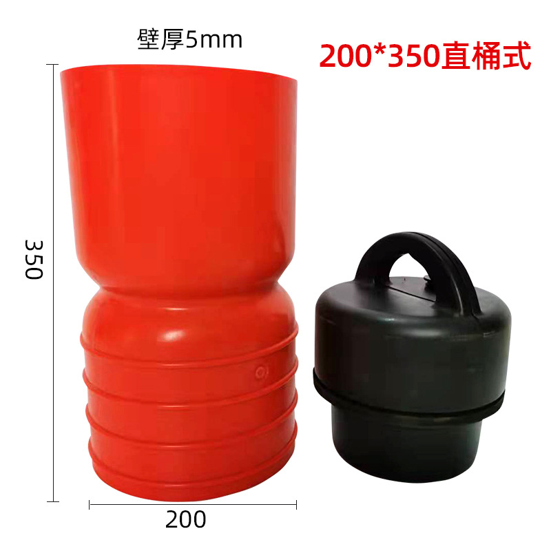 Equipo de alcantarillado de granja de cerdos blister válvula de drenaje de estiércol tipo tazón tapón de fuga de estiércol de granja de cerdos