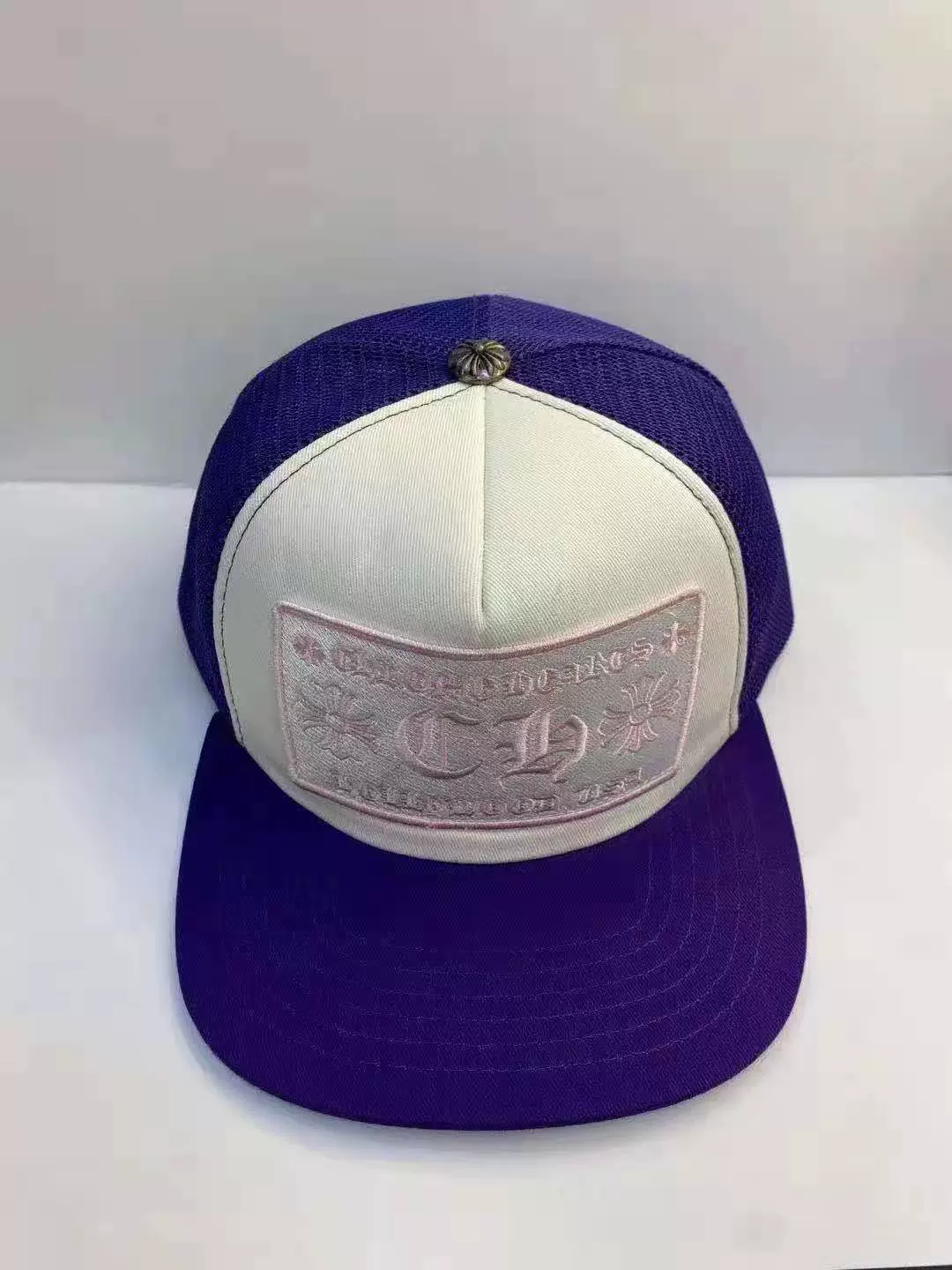 24SSChrome Hearts шляпа санскрит вышивка цветной блок кепка пара модель кросс-бордер единый размер хлопок Гуанчжоу