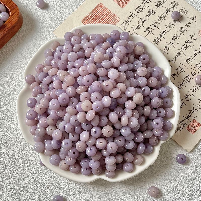 보라색 주판구슬 [싱글]