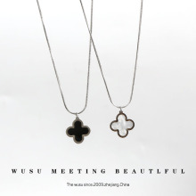 简约百搭极细花朵项链女锁骨链配饰潮设计感小众冷谈风颈链吊坠