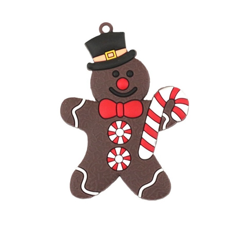 国境を越えた人気のジンジャーブレッドマン クリスマスツリーペンダント クリスマスジンジャーブレッドマンペンダント ラージスタイル クリスマスペンダント12個セット|undefined