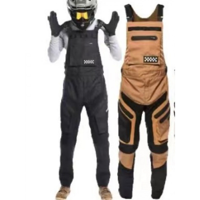 F-Style Bib Shorts Downhill Suit Mountain Bike Riding Suit Men's and Women's Set Moisture-Wicking Off-Road Motorcycle Racing Suit Street