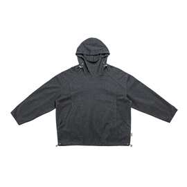 服道乐 x NR日系复古独立裁剪小众设计连帽弯刀袖卫衣男女WY13151