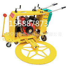 井盖圆周切割机价格内燃式小型井周割缝机厂家柴油弧形切缝机视频