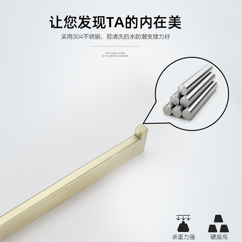 欧式风金色不锈钢置物架浴室卫生间毛巾杆厕所毛巾架卫浴挂件套装