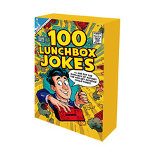 跨境新品 100 LUNCHBOX JOKES 午餐后的100个问答笑话卡牌现货
