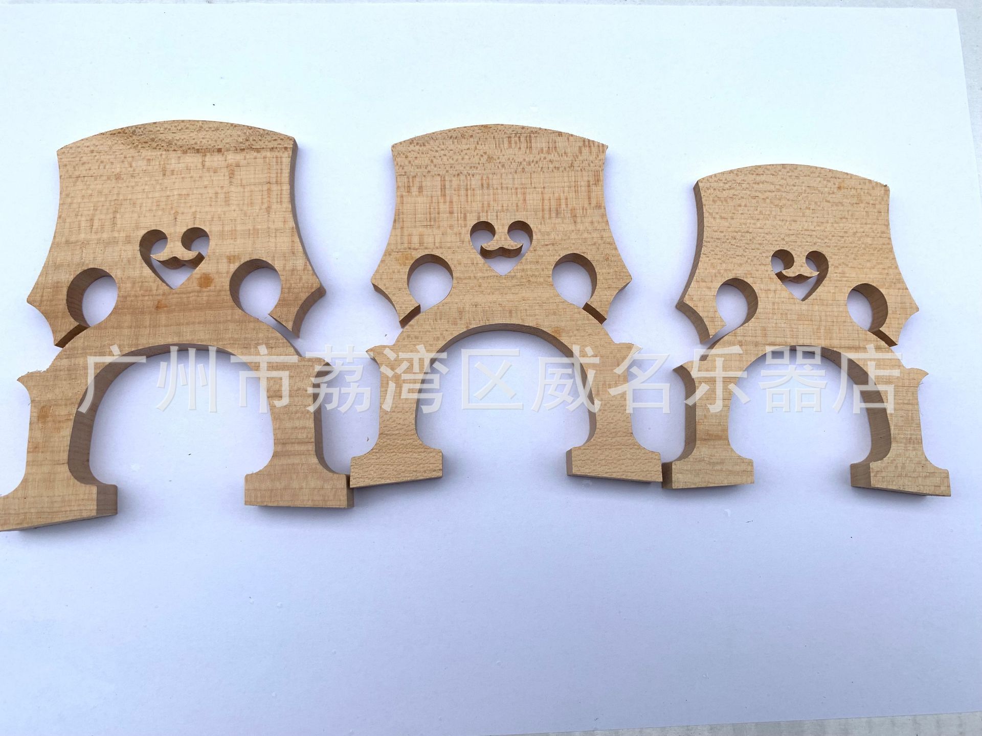 枫木大提琴马桥琴码琴桥码子马码桥子东北料乐器提琴配件