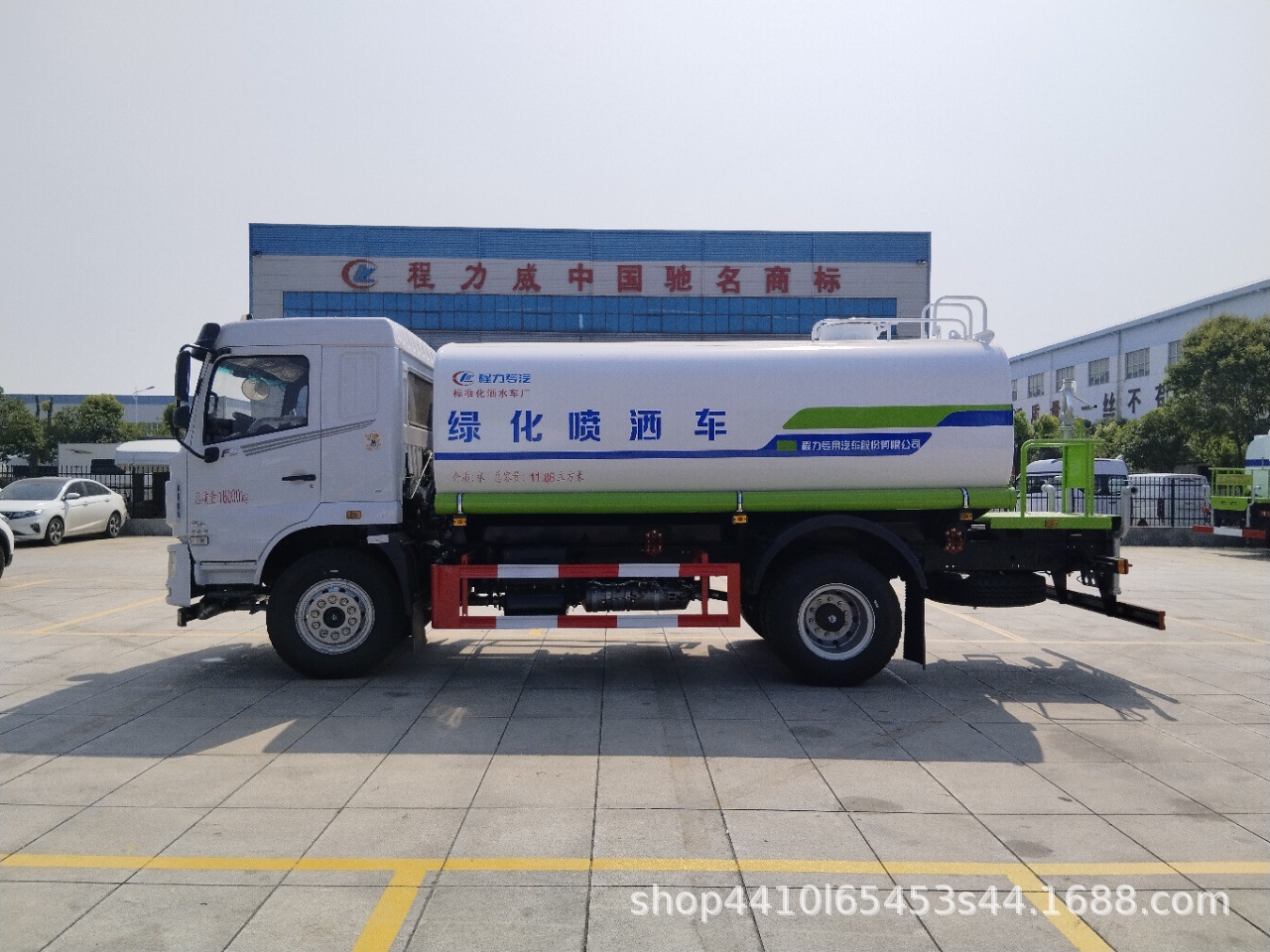 Construction Site Engineering Dust Suppression Sprinkler Truck, Landscaping Irrigation Sprinkler Truck, National Vi Dongfeng 12 Cubic Meter Sprinkler Truck