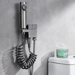 Cross-border all-copper piano toilet companion spray gun handheld gynecological washing faucet water tap connected to the washing machine bathroom wash pet 