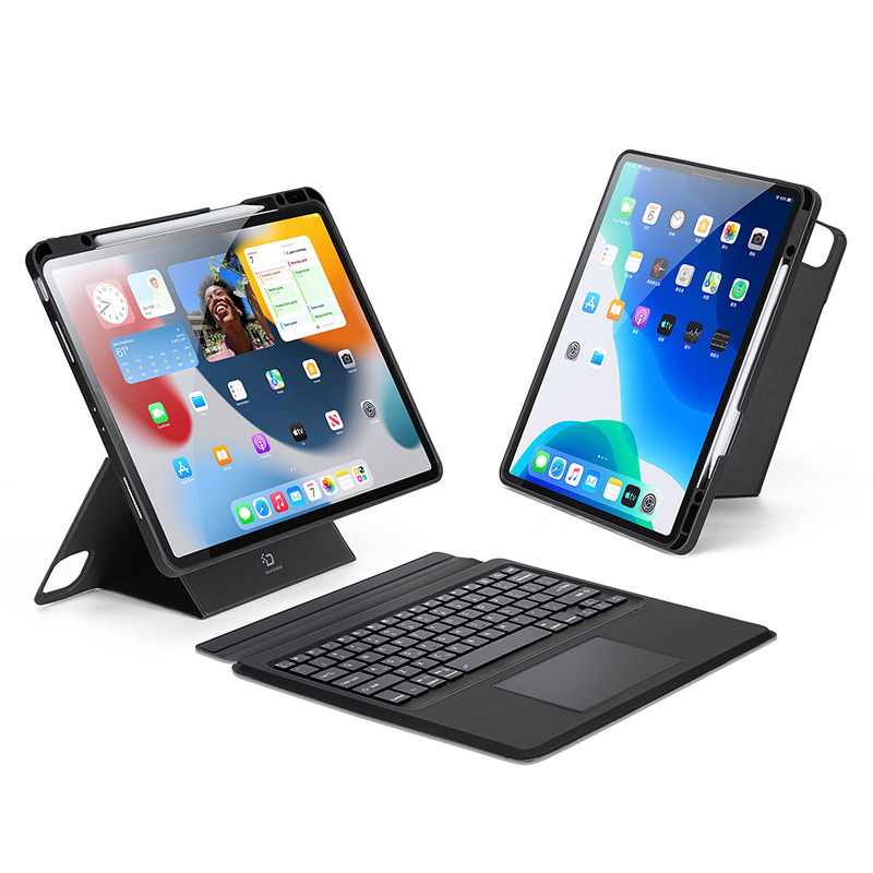 DUX para iPad Pro13 Tablet Bluetooth Keyboard Cover Magnetic Desmontable Keyboard External Arabic