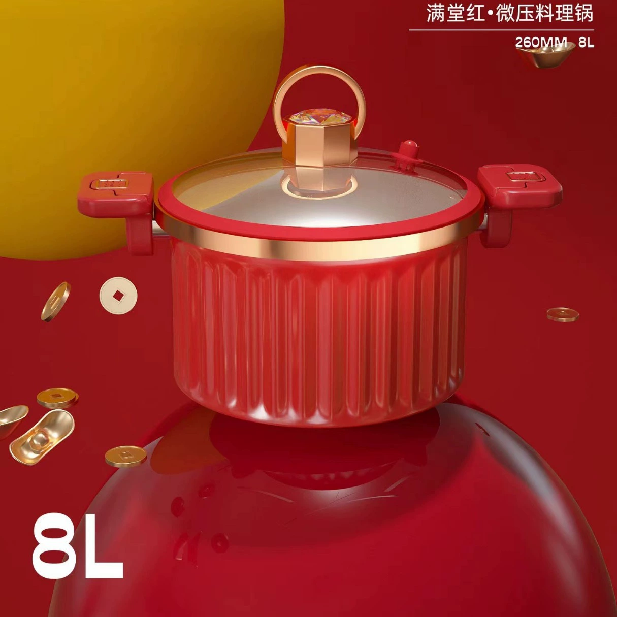 Новая запеканка для супа с универсальной римской микроваркер домашнее рагу антипригарная кастрюля