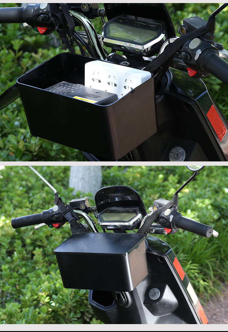 Electric car front car box battery car raincoat charger storage box trolley motorcycle storage box waterproof