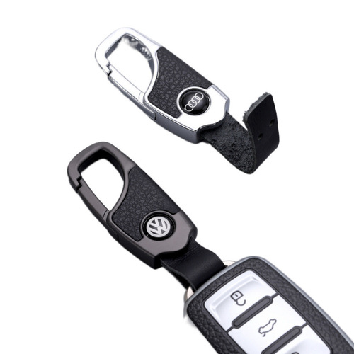 Genuine Car Keychain for Men, High-End Waist Pendant Suitable for Volkswagen, Honda, Buick, Personalized Engraved Lock Keychain