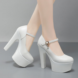 15cm��ɫ�߸�ЬŮ�A�^�ָ���׷�ˮ̨��������Ьģ���ݳ���Ь���l