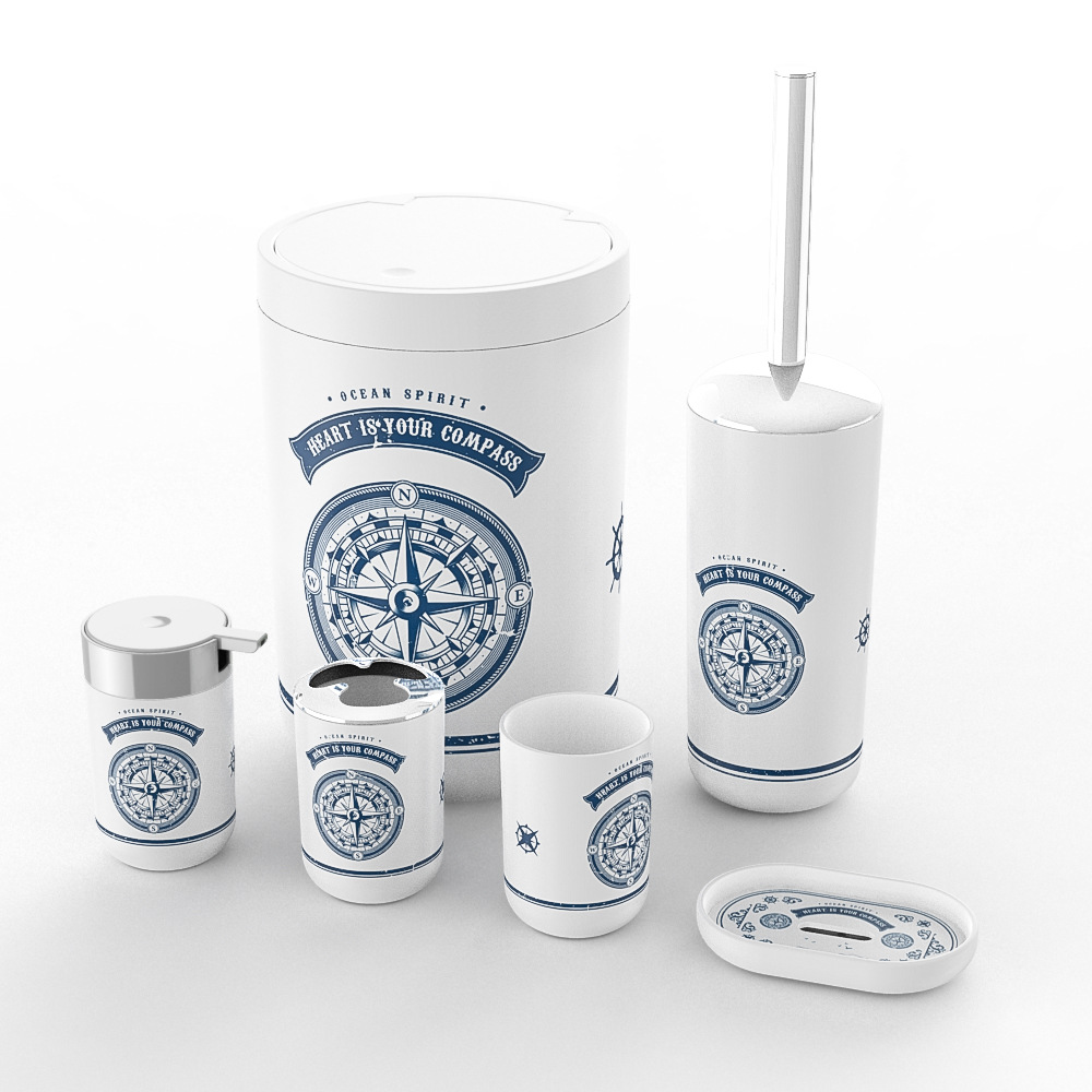 Nuevo kit de baño de plástico bathroomset productos de baño baño hogar kit de lavado soporte personalizado