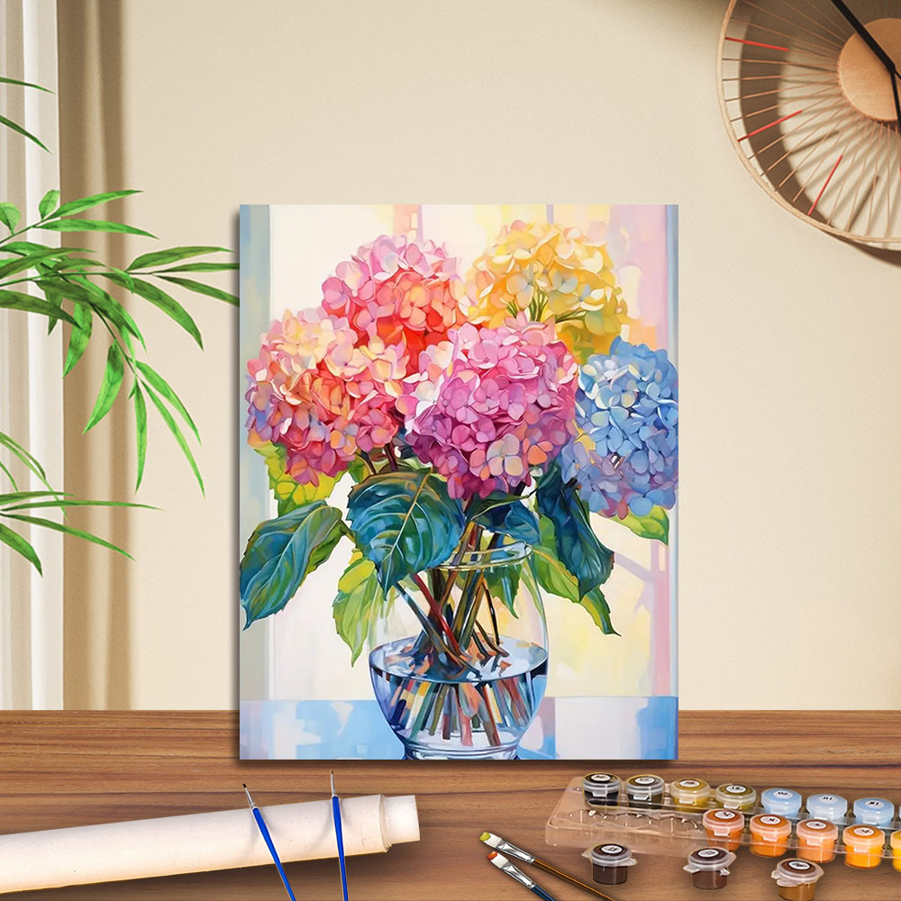 Transfronterizo jitdiy agente de pintura al óleo digital fabricantes al por mayor puestos de pintura al óleo artesanal pintura decorativa Amazon relleno de color