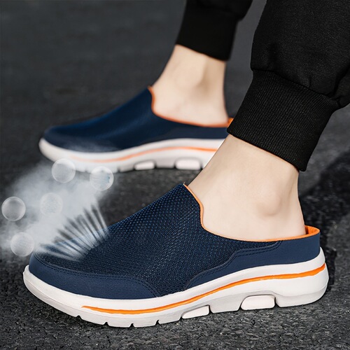Men's Breathable Slippers Comfortable Non-Slip Casual Home Shoes