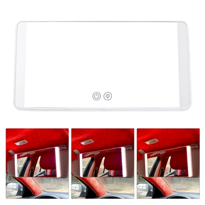 Sun Visor Led Touch: Sun visor rearview mirror