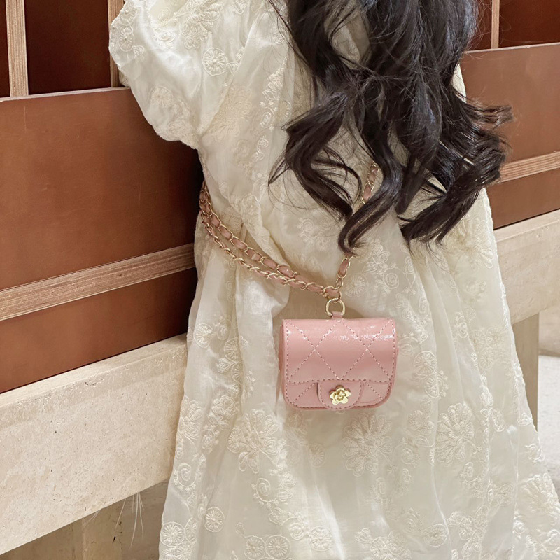 2025 invierno nuevo estilo casual bolso femenino hilo de bordar pequeña fragancia mini bolso de cadena para padres e hijos caramelo bolso de mensajero monedero