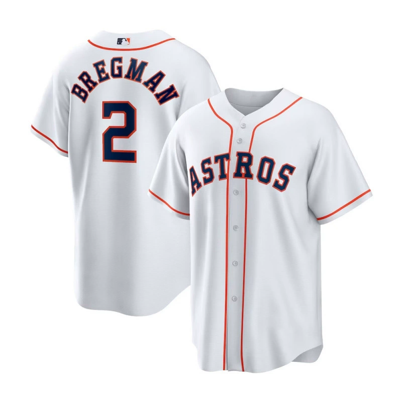 Его Astros Houston Astros кросс-бордер джерси 2#Брегман 27#Алтуве вышитая бейсбольная джерси
