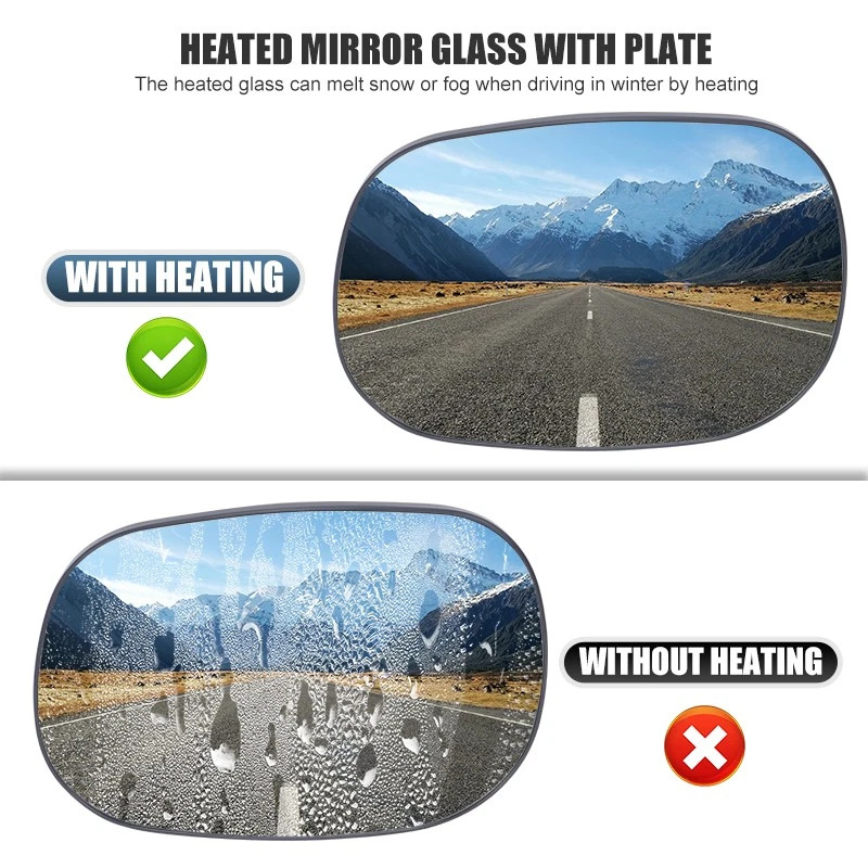 5019893AA CH1324111 is suitable for 98-04 Dodge Ram Durango rearview mirror lens and reversing mirror lens