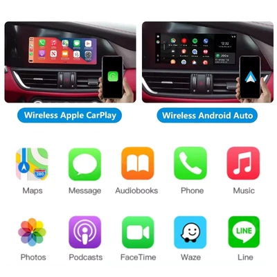 decoder CarPlay, Simsiz CarPlay və Android Auto